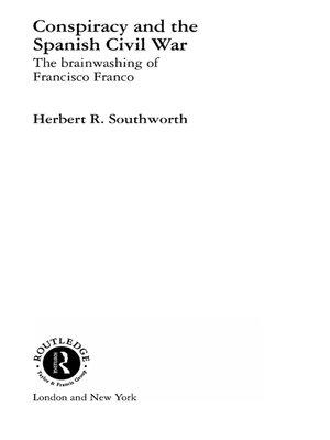 cover image of Conspiracy and the Spanish Civil War